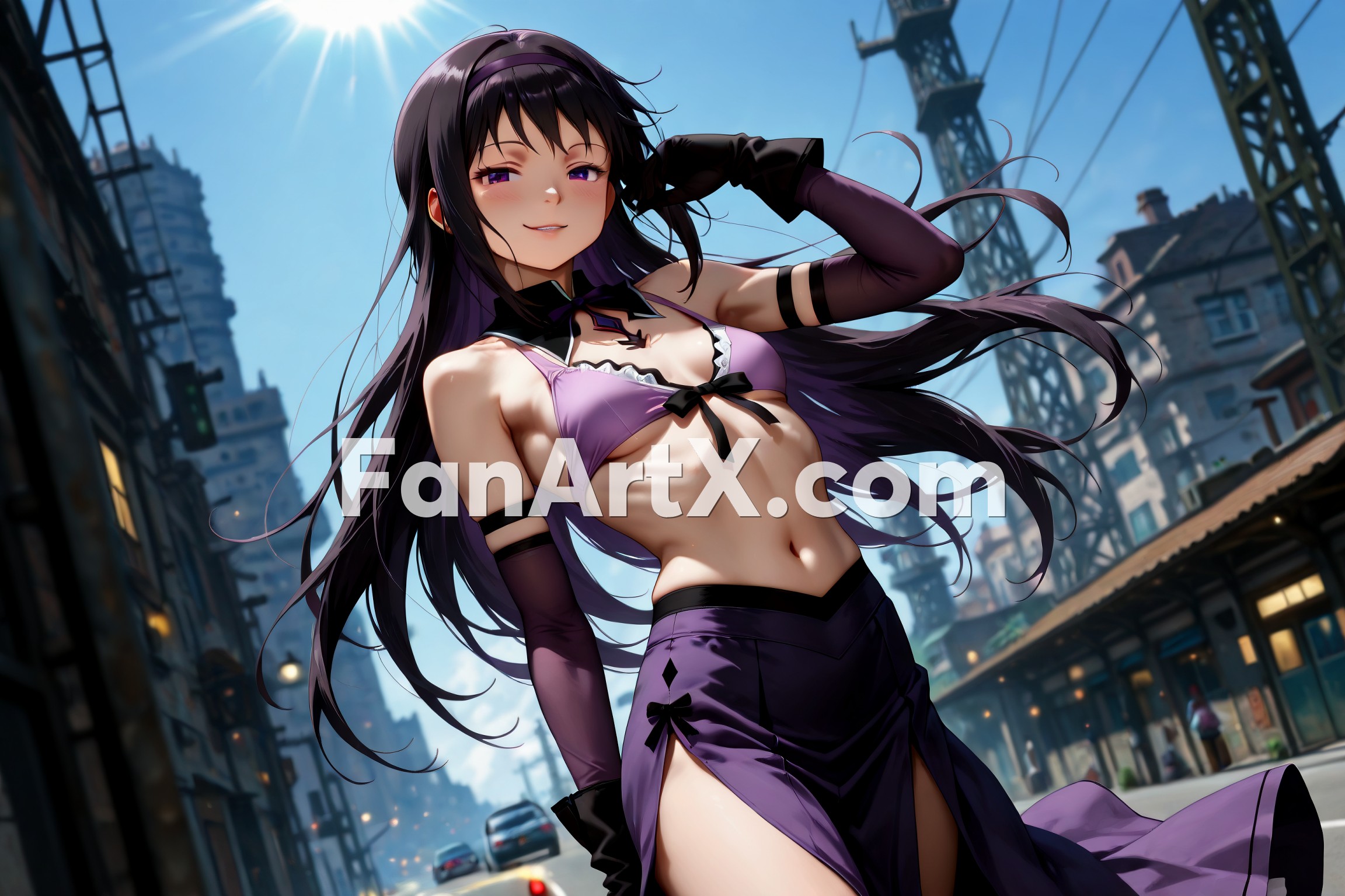 Akemi Homura Puella Magi Madoka Magica Fanart 4615077